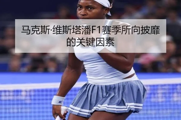 马克斯·维斯塔潘F1赛季所向披靡的关键因素